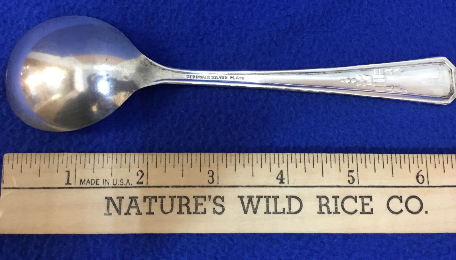 Oneida Prestige Plate 1938 Grenoble 4 Oval Soup Spoons Silverplate 