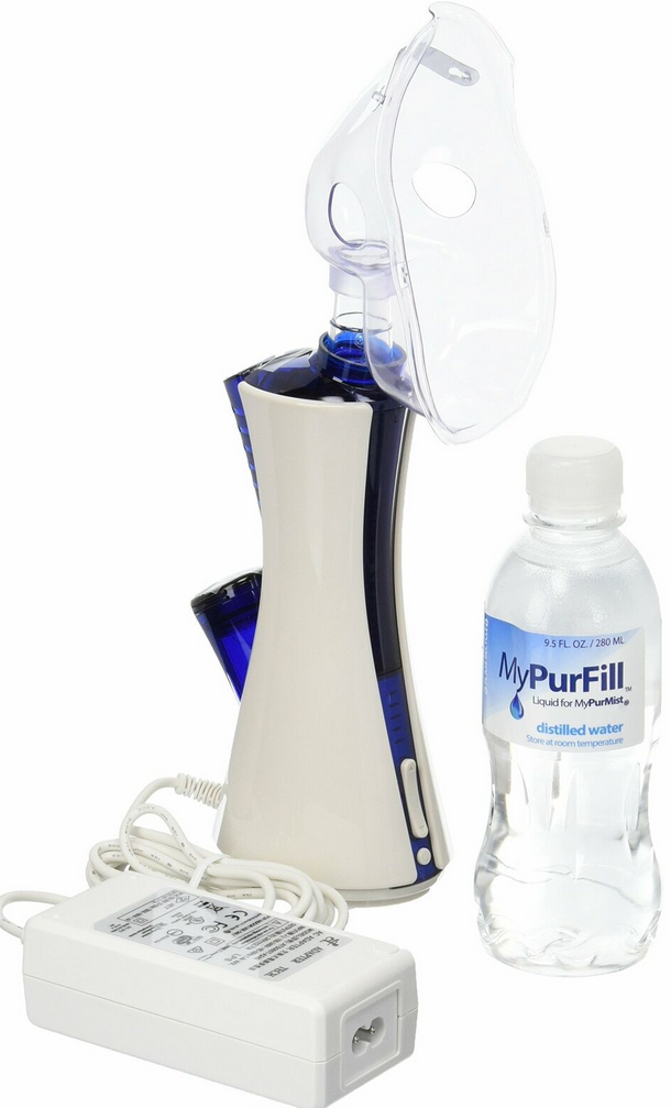 MyPurMist Handheld Steam Inhaler Kit Sinus Congestion Treatments Health Care Inhalers & Nebulizers