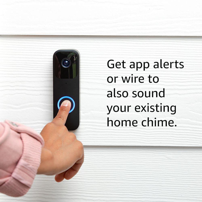Introducing Blink Video Doorbell + Sync Module 2 TwoWay Audio, HD Video, Moti Smart Doorbells