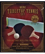MINI Tabletop Tennis / Ping Pong Set (NEW) - $10.00