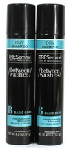 2 Count TRESemme 4.3 Oz Between Washes Basic Care No Visible Residue Dry Shampoo