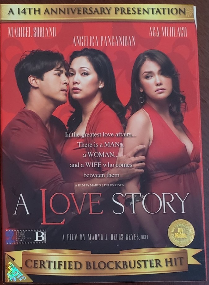 Maricel Soriano, Aga Muhlach in A Love Story Philippine Tagalog DVD ...
