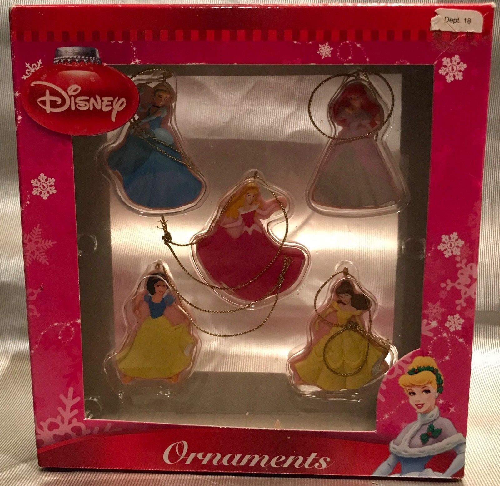 Official online store DISNEY BELLE & CINDERELLA HALLMARK CHRISTMAS TREE