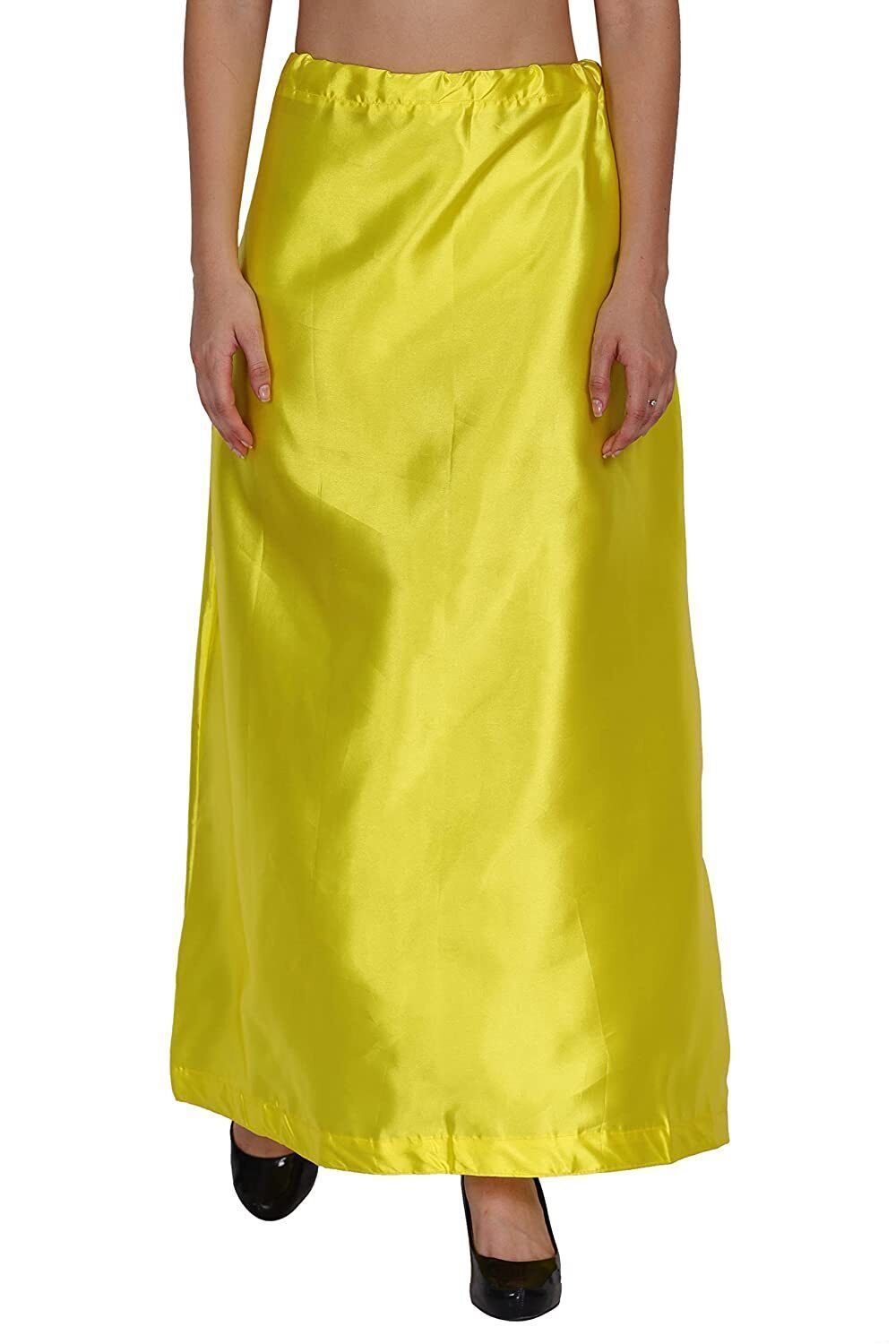 Buy J B Fashion Women's Lycra Full Elastic Saree Shapewear Petticoat  (S-01-06) (S, Beige) at Amazon.in