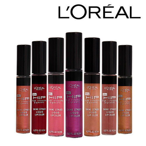 Primary image for Buy 2, Get 1 Free (Add All 3 To Cart) Loreal HIP Shine Struck Liquid Lipcolor