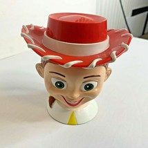 Toy Story Jessie Cup Mug Flip Top Lid Hard Plastic Disney Cow Girl  - $13.85