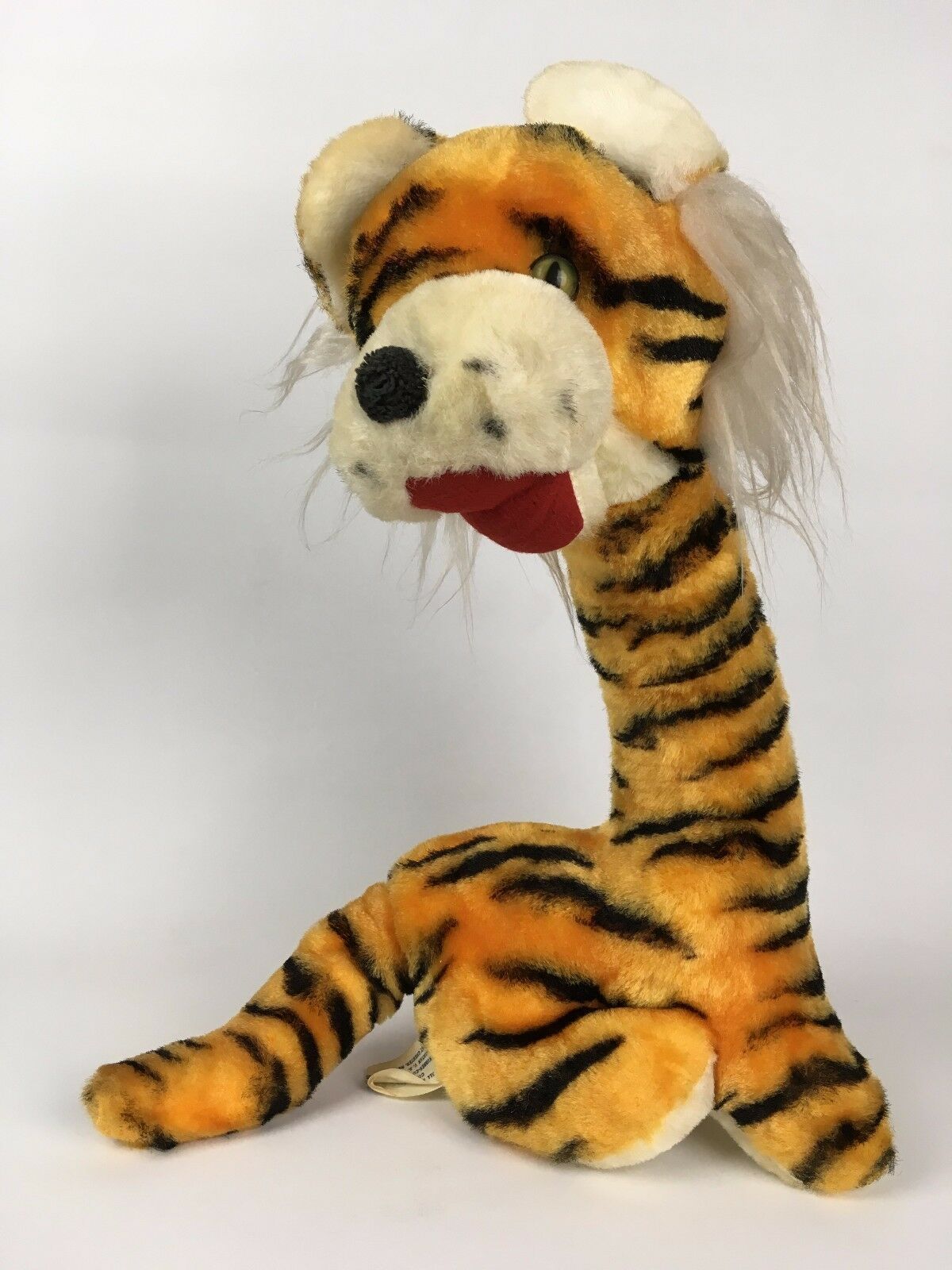 vintage stuffed tiger