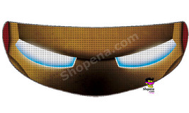 Girl Lashes Babydoll 2 Helmet Visor Sticker Motorcycle Shield Decal Tint Eyes
