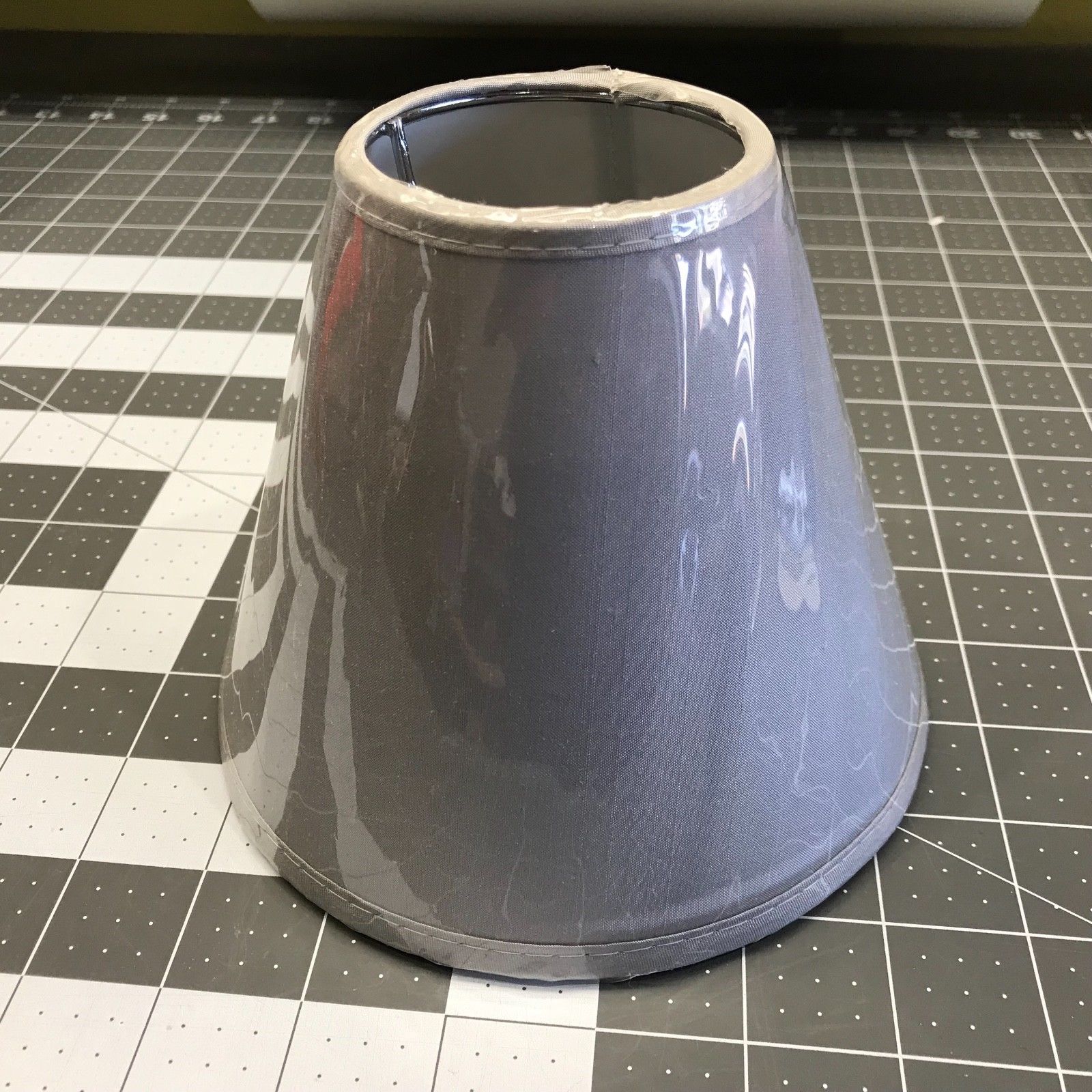 Pottery Barn Teen Light Grey Fabric Chandelier Lamp Shade Lamp Shades