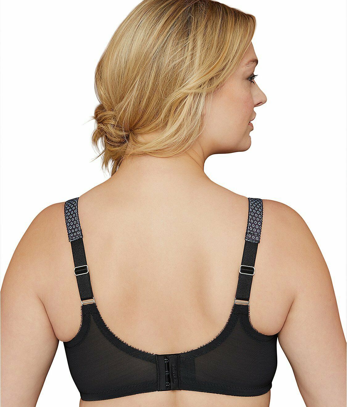 Bramour BLACK PRINT Soho Full Coverage Bra, US 44K, UK 44H Bras & Bra