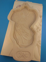 Longaberger Pottery Cookie Mold Angel 1994 Joy New In Box - $9.89