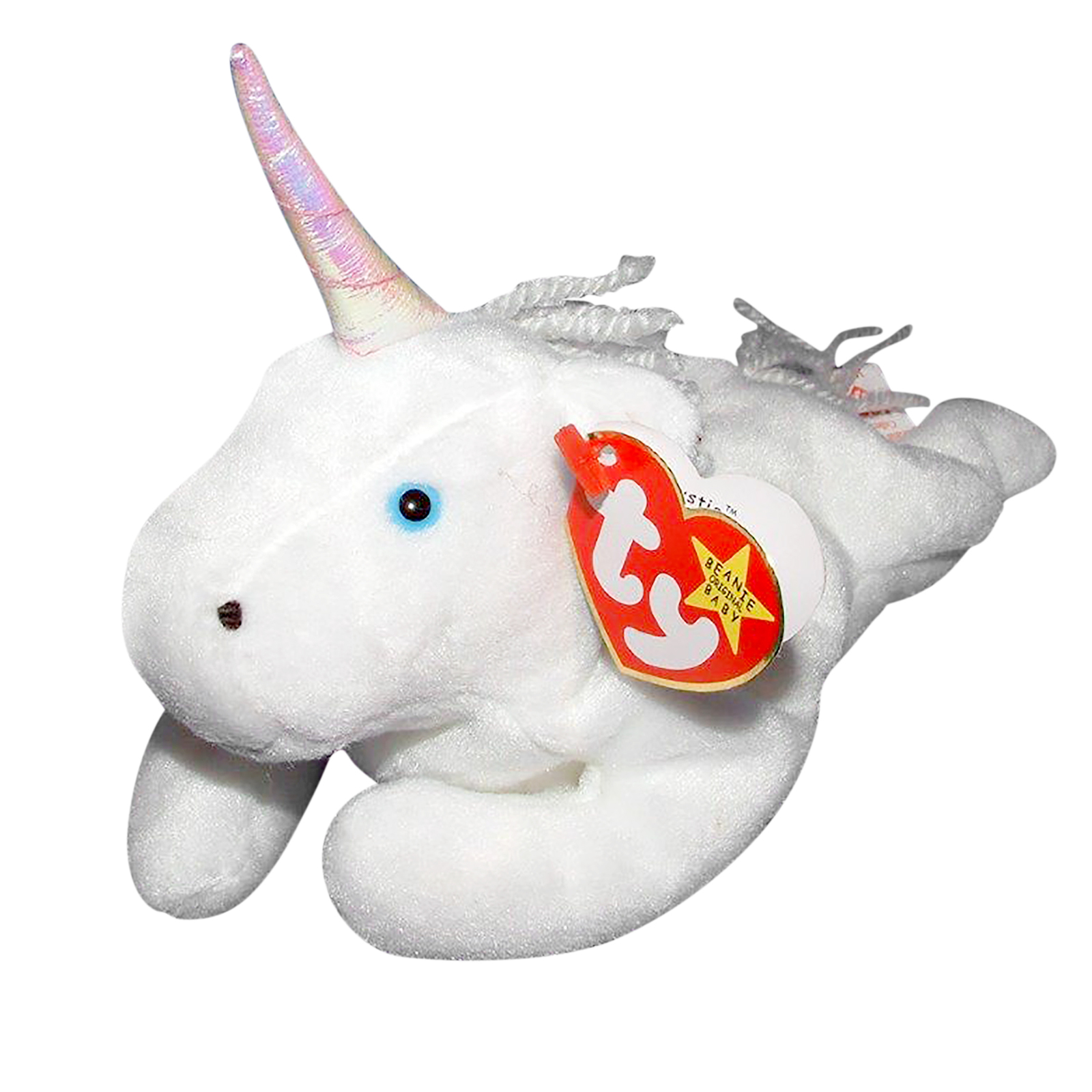 Beanie Babies Ty Mystic the Unicorn with Iridescent Horn - Beanbag