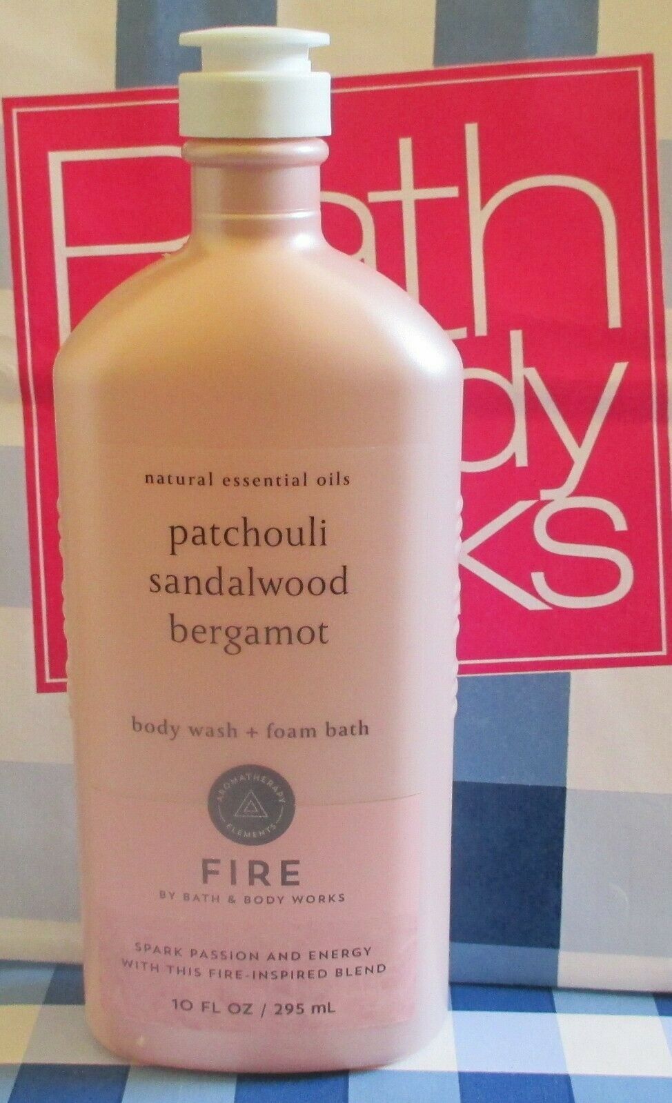 Bath & Body Works Aromatherapy Fire Patchouli, Sandalwood & Bergamot