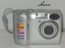 Nikon COOLPIX 5600 5.1MP Digital Camera - Silver - $25.99