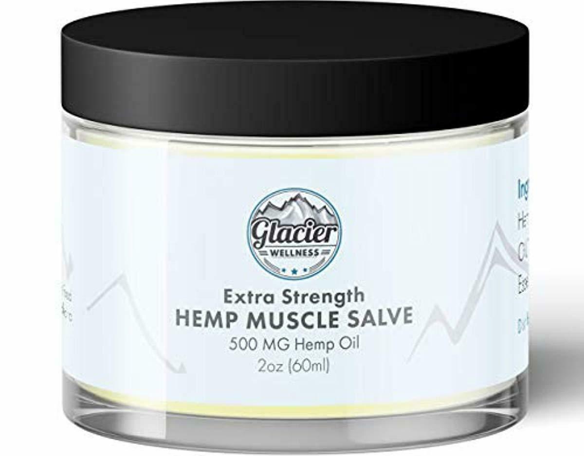 Hemp Oil Muscle Rub for Pain Relief 500 MG EXTRA STRENGTH Hemp