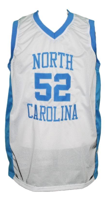 James Worthy #52 College Basketball Jersey Sewn White Any Size