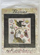Thomas CROSS STITCH SAMPLER CHART by KATHY BARRICK - $22.51