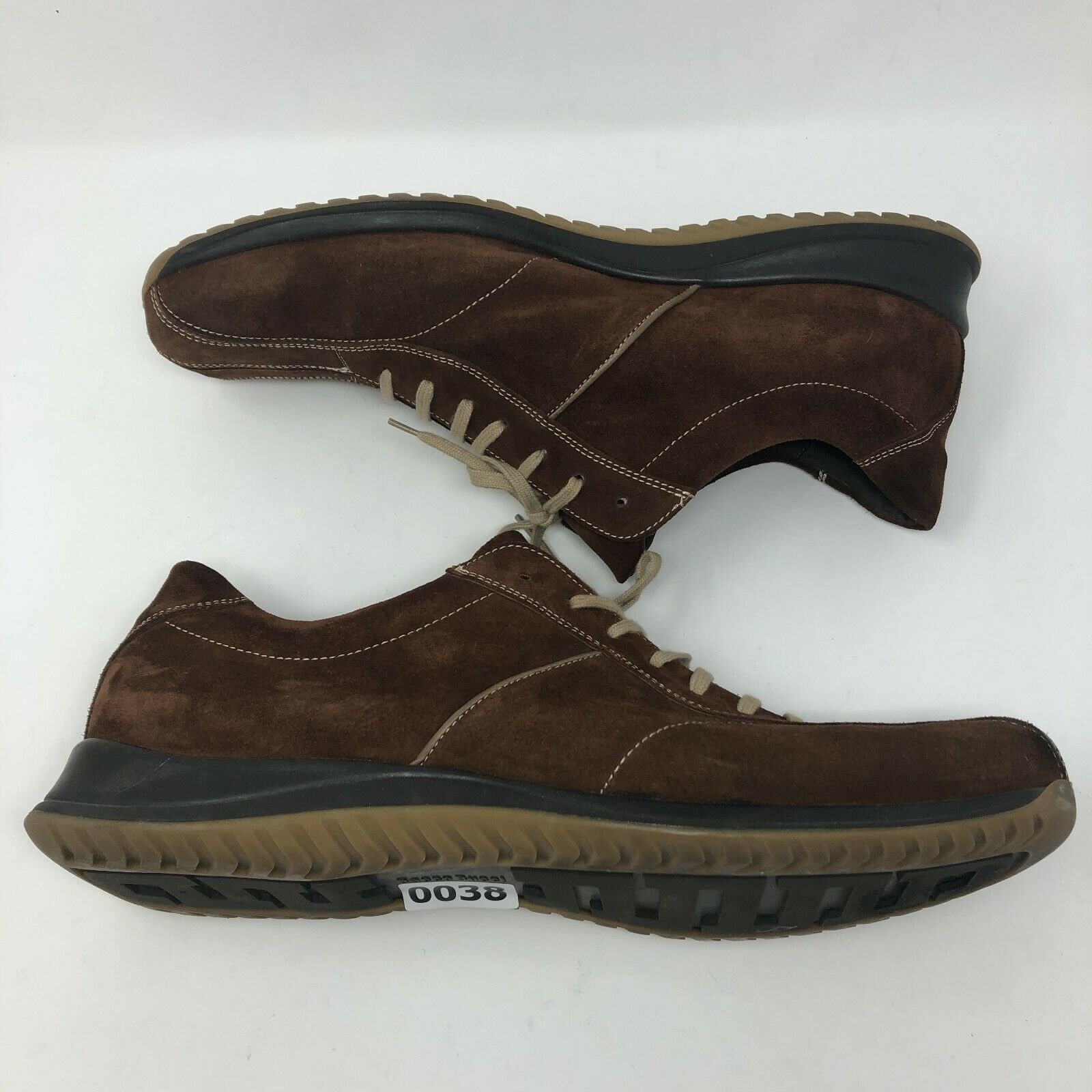 Bacco Bucci Oxford Dress Shoes Mens Size 16 Brown Suede