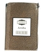 1 Ct Stratford Park Home Fashions Aruba 54&quot;X84&quot; Coffee Polyester Grommet... - $31.99