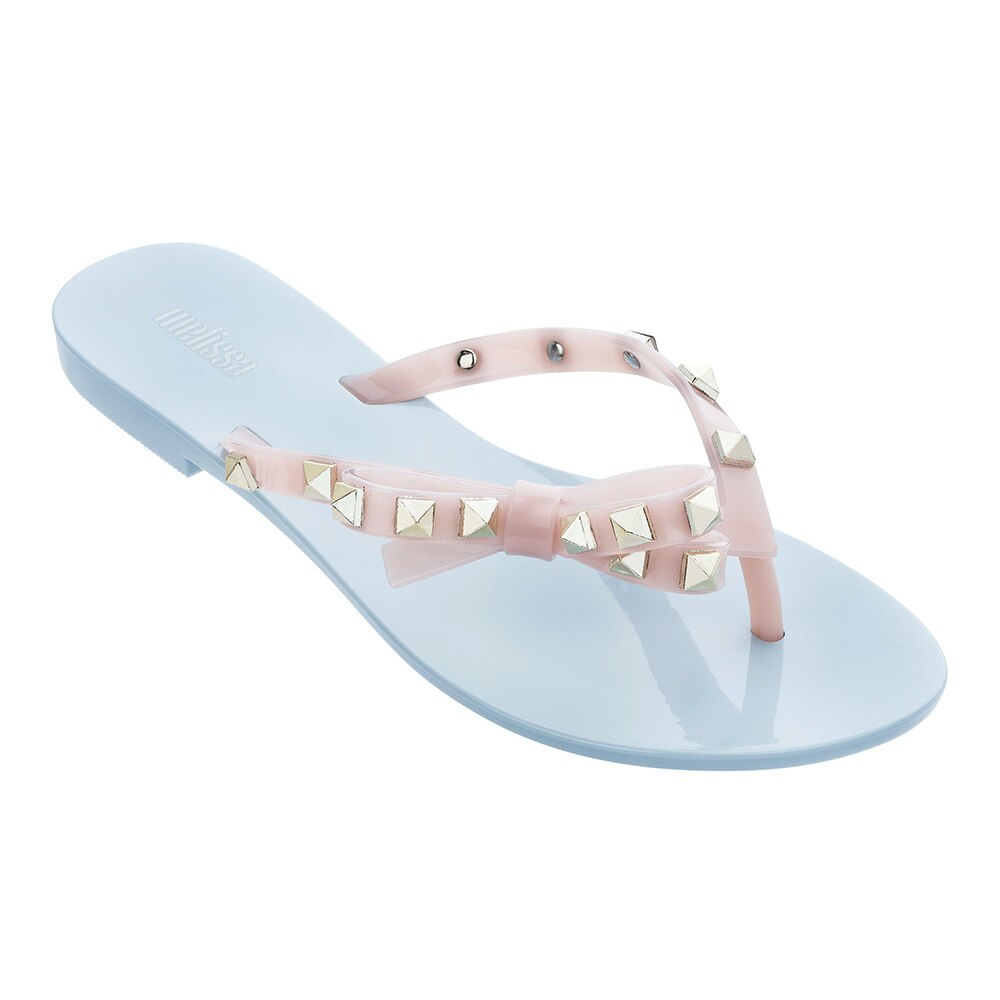 2021 Summer New Melissa Harmonic Studs Women Jelly Shoes Flip Flop Women Flat Sl