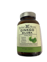 Herbal Roots Ginkgo Biloba Made with Pure Organic Ginkgo Leaf - 1,400mg - $22.34