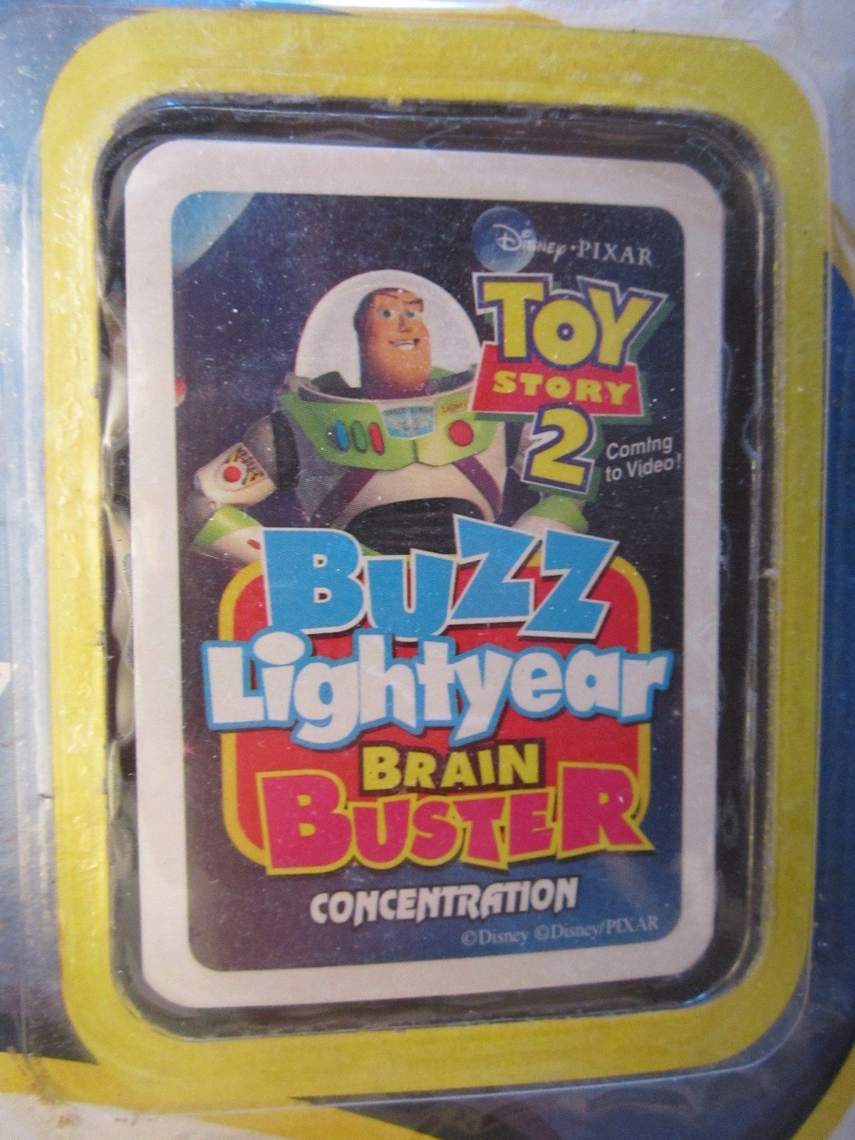 CINNAMON TOAST CRUNCH Cereal Box 2000 TOY STORY 2 Card Game BUZZ