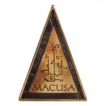 Fantastic Beasts And Where To Find Them MACUSA Triangle Logo Metal Lapel Pin NEW - $7.84