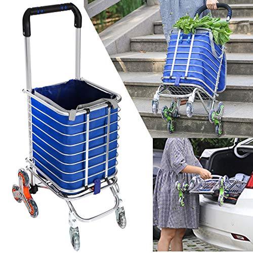 Tomasar Folding Shopping Cart Heavy Duty Rolling Grocery Carts Reusable ...