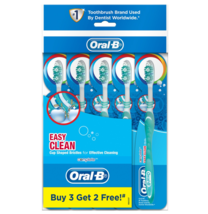 Oral-B Complete Easy Clean Medium Manual Toothbrush (5 Pcs)  - $14.68