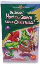 How the Grinch Stole Christmas VHS 2000 Clam Shell Dr. Seuss Video