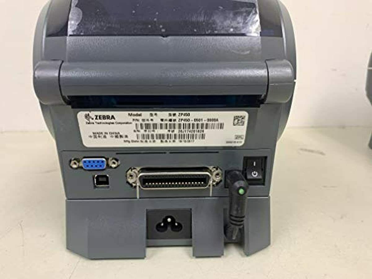 Zebra Zp 450 Label Thermal Bar Code Printer Zp450 0501 0006a Printers 9249