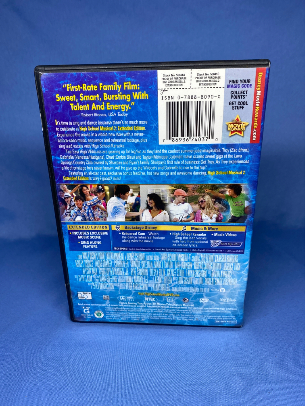 Disney's High School Musical 2 [Extended Edition] - DVD, HD DVD & Blu-ray