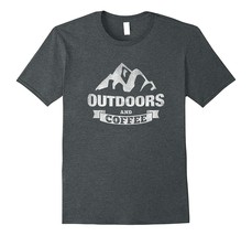 New Shirts - Outdoors and Coffee Mountain T-Shirt Men - $19.95+