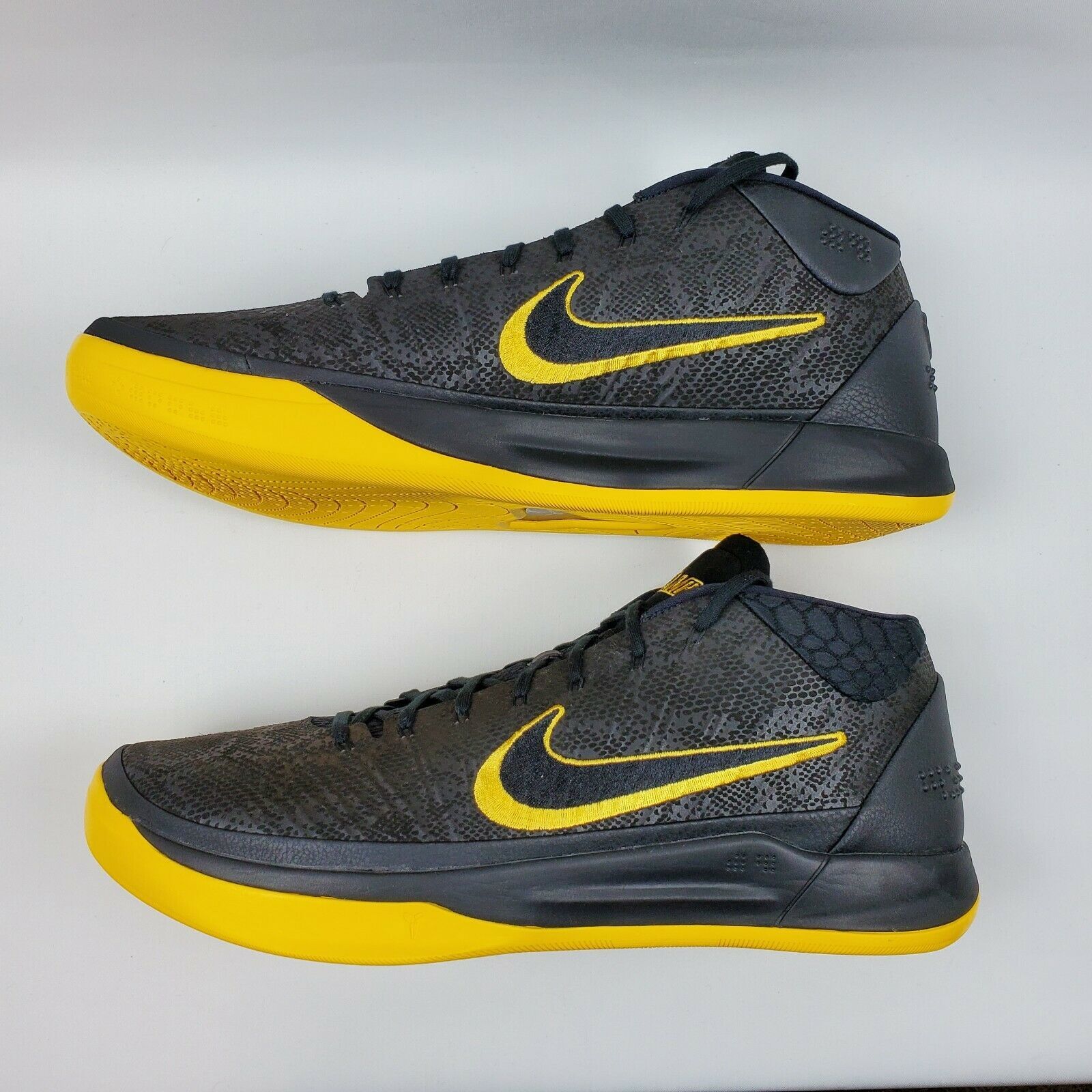 Nike Men Kobe AD Black Mamba City Edition Shoes AQ5164 001 Black Gold ...