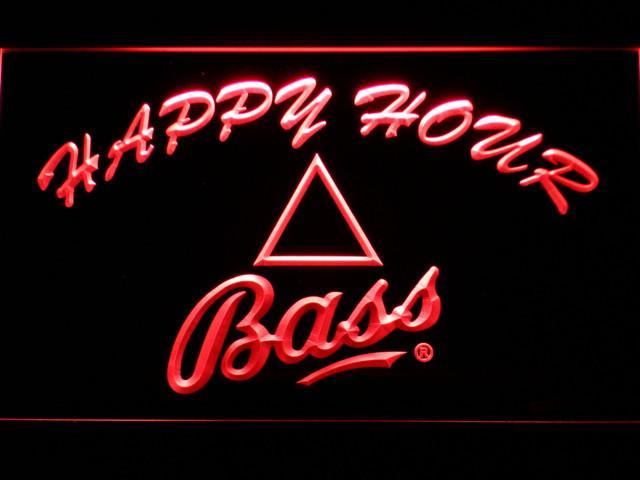 Bass Happy Hour LED Neon Sign hang sign the walls decor crafts