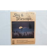 Sky and Telescope Magazine 1983 June Moon Galaxies Astronomy Vintage 3A - $19.99