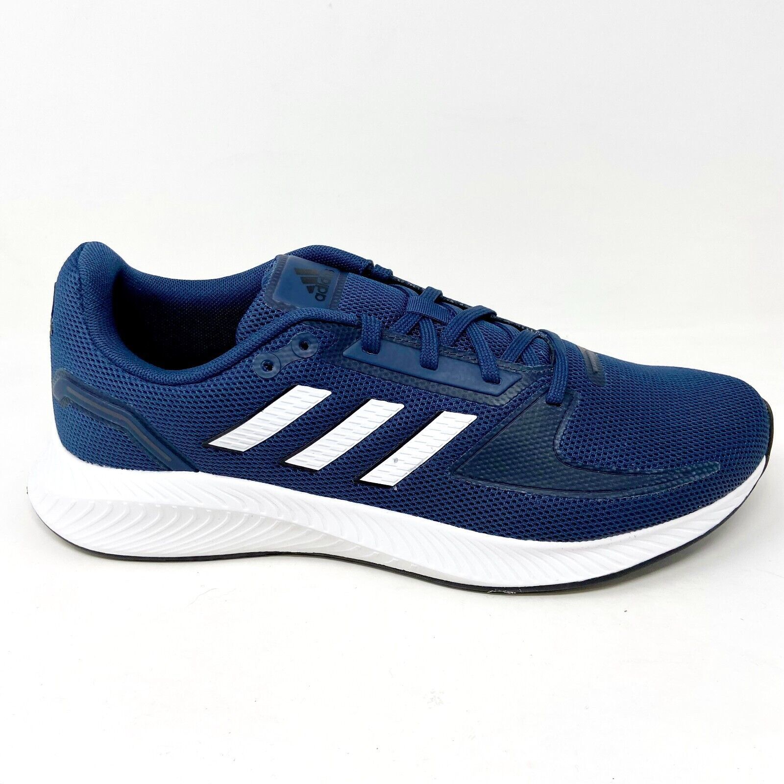 Adidas Run Falcon 2.0 Navy White Mens Size 9 Athletic Sneakers GZ8077