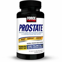Force Factor Prostate Supplement for Men Saw Palmetto Beta Sitosterol 60 softgel - $39.99