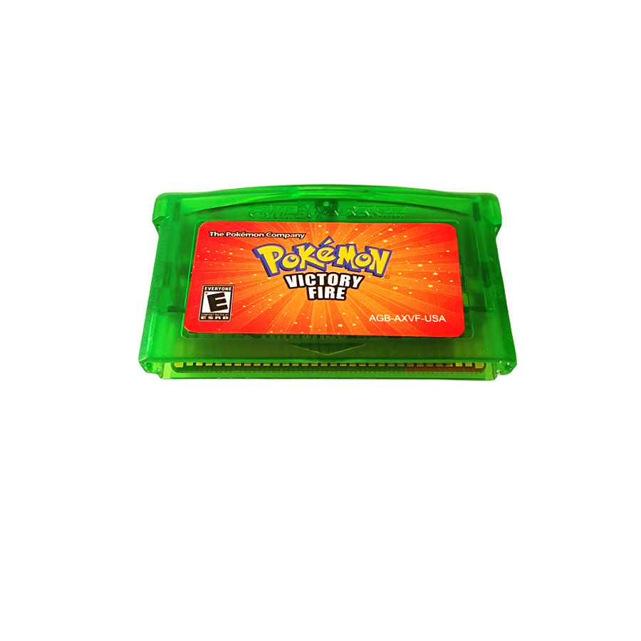 Pokemon Victory Fire Game Cartridge For Game Boy Advance GBA USA Version