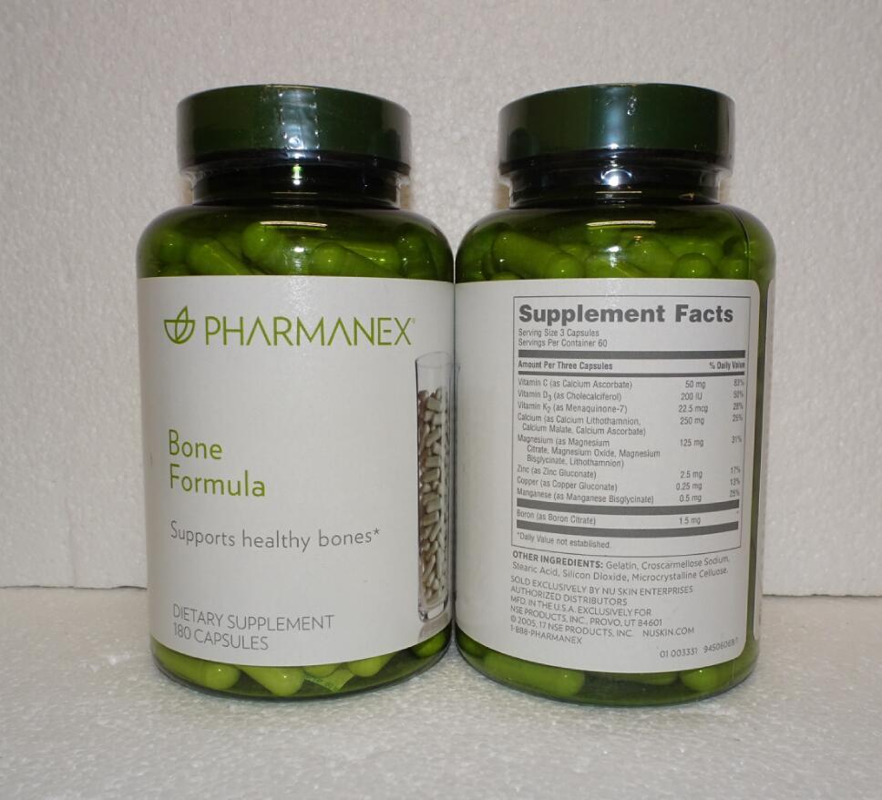Nu Skin Nuskin Pharmanex Bone Formula 180 Capsules Sealed Dietary