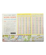 A-O-A Map Sheet Hong Kong Orientation Mini Maps 1976 - $14.97