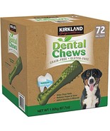 Kirkland Signature Dental Chews 72 Dog Treats - $44.54