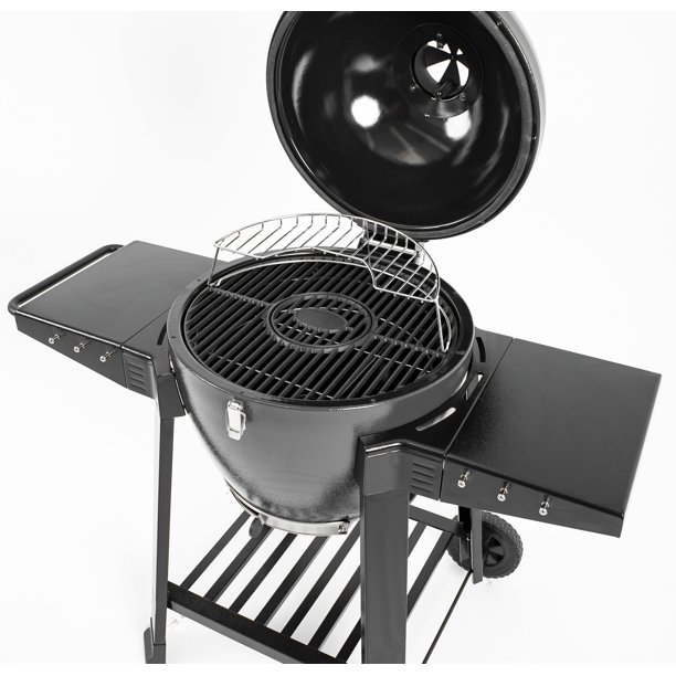 Expert Grill Kamado Charcoal Ceramic Grill Barbecue Outdoor Cooking