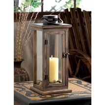 Lodge Wooden Lantern - $43.00