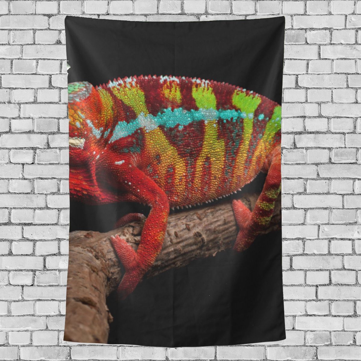 Tapestry Teen Strange Ugly Chameleon Animal Pattern Dine Wall Decor ...