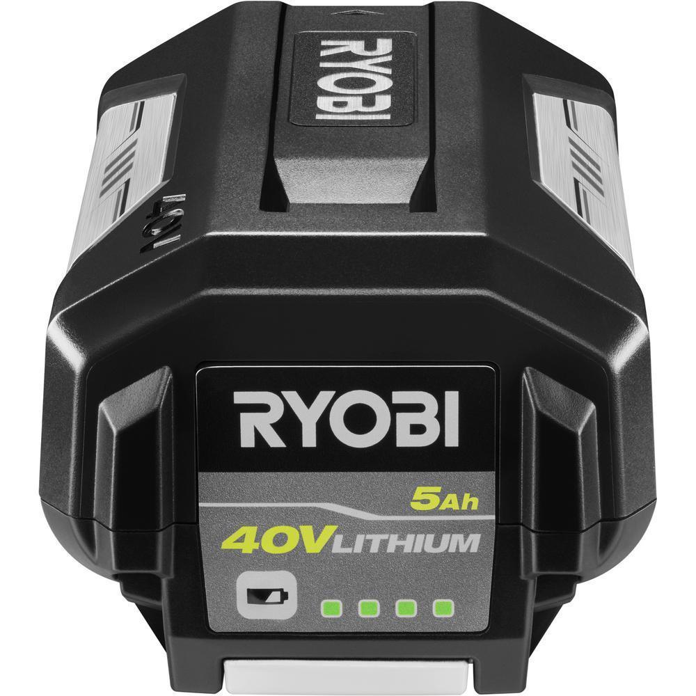 Ryobi High Capacity Battery 5 Ah 40Volt LithiumIon Cordless FadeFree