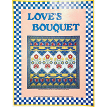 Valentine Love Wedding Heart Quilt Pattern Love&#39;s Bouquet by Judy Martin - $5.93
