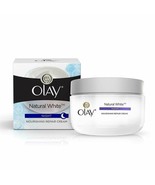 Olay natural white night nutritious restorative cream 50g free shipping ... - $19.74
