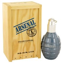 ARSENAL BLUE by Gilles Cantuel Eau De Parfum Spray 3.4 oz Men - $25.90