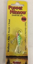 Northland Tackle PMD2-20 Puppet Minnow Darter Jig Glow Perch 1/4oz  Lure... - $24.63
